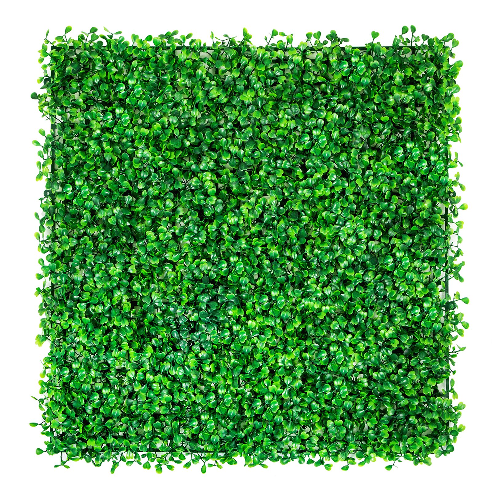 VEVOR 12PCS 10x10 inch Artificial Boxwood Panels, Boxwood Hedge Wall Mat,Artificial Grass Backdrop Wall, Privacy Hedge Screen UV Protected for Outdoor Indoor Garden Fence Backyard