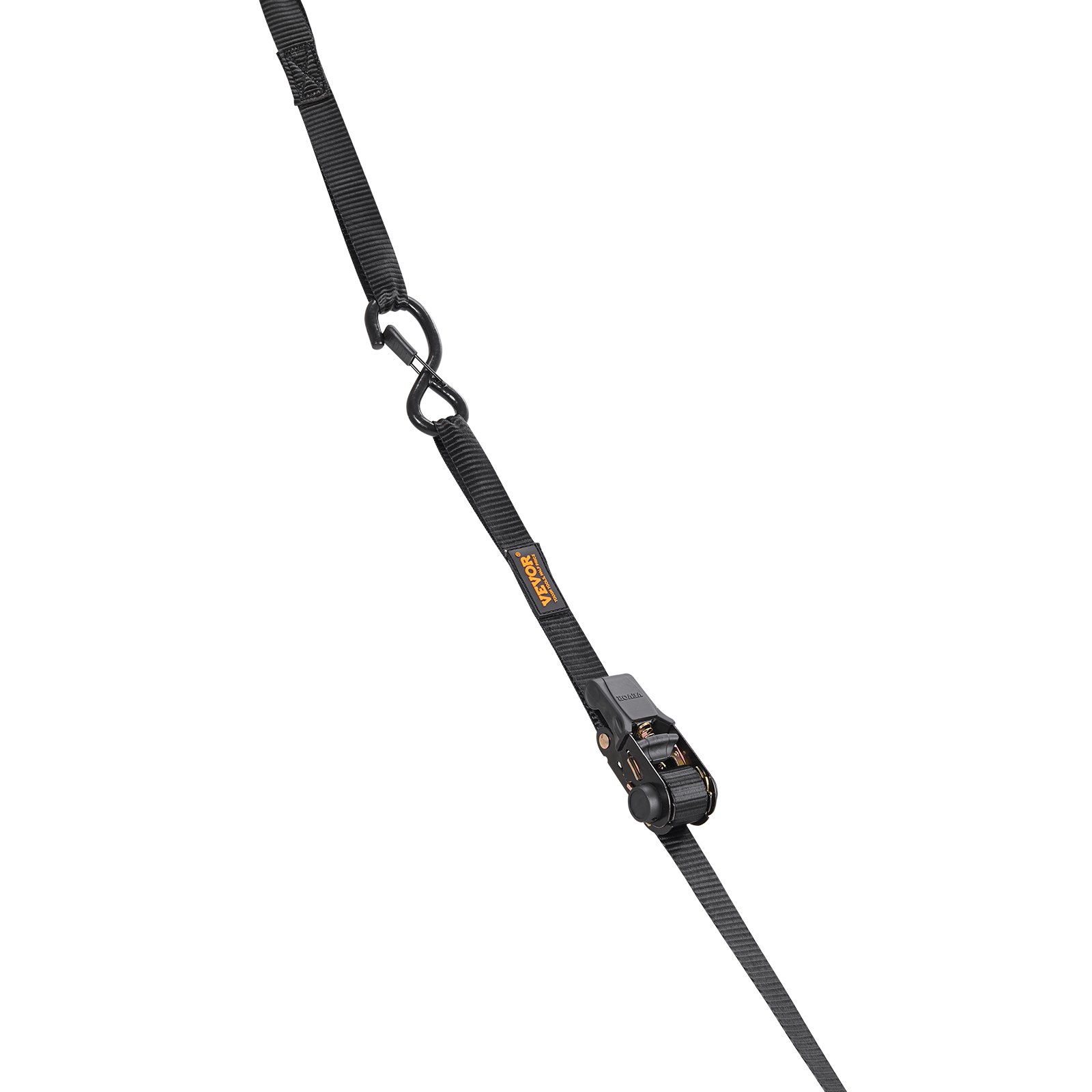 4 Pack Ratchet Tie Down Straps 2200 lbs 1"x15' Heavy Duty for Cargo