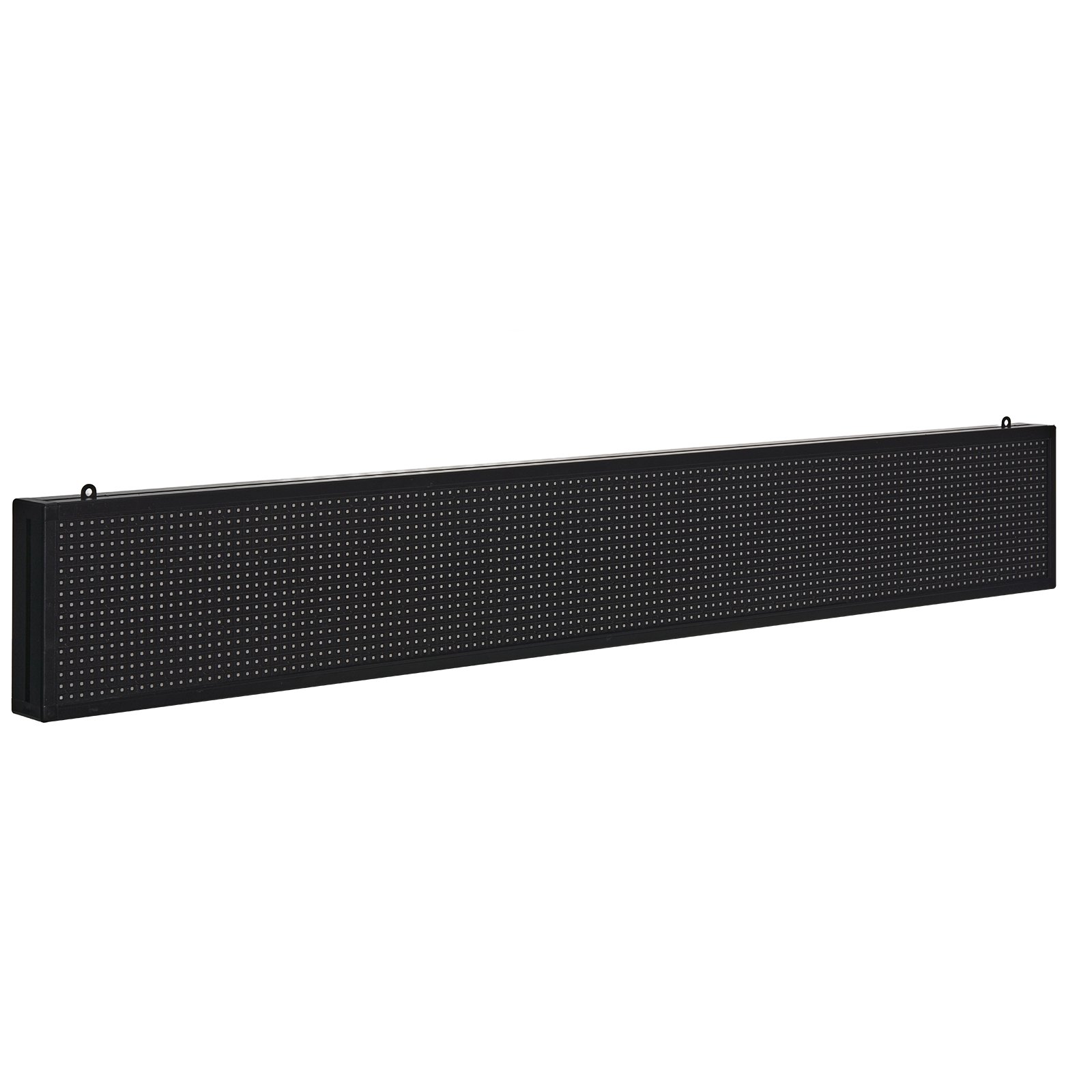 Programmable LED Sign, P10 Full Color Flexible Digital Scrolling Panel, DIY Custom Text Pattern GIF Display Board, Bluetooth APP Control Message Shop Sign for Store Business Advertising, 52x8 in