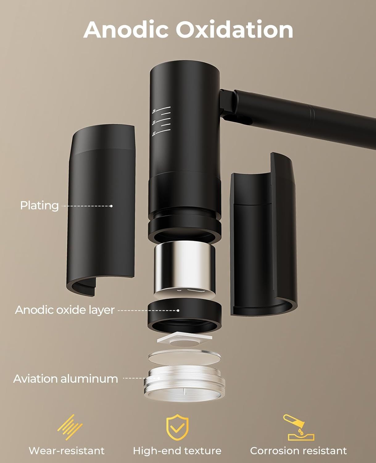 Zoomable Picture Light for Wall