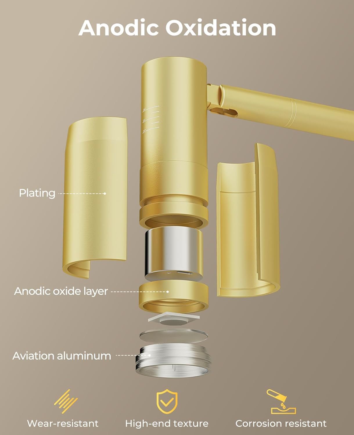 Zoomable Picture Light for Wall