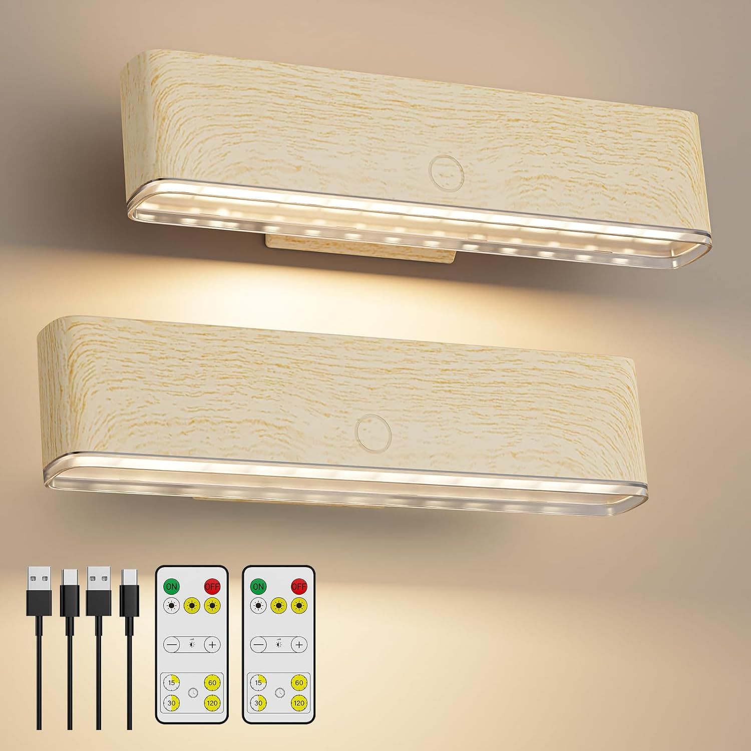 Magnetic Wireless Battery Operated Wall Sconce Magnetic Wireless Battery Operated Wall Sconce
