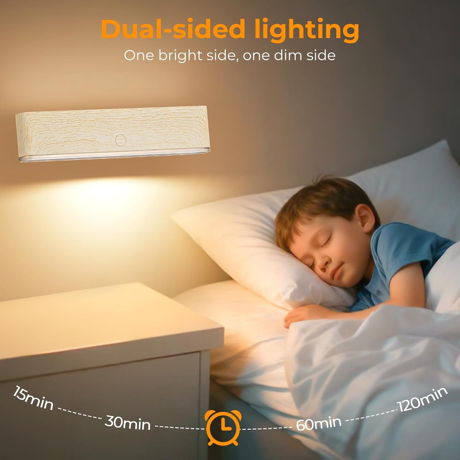 Magnetic Wireless Battery Operated Wall Sconce