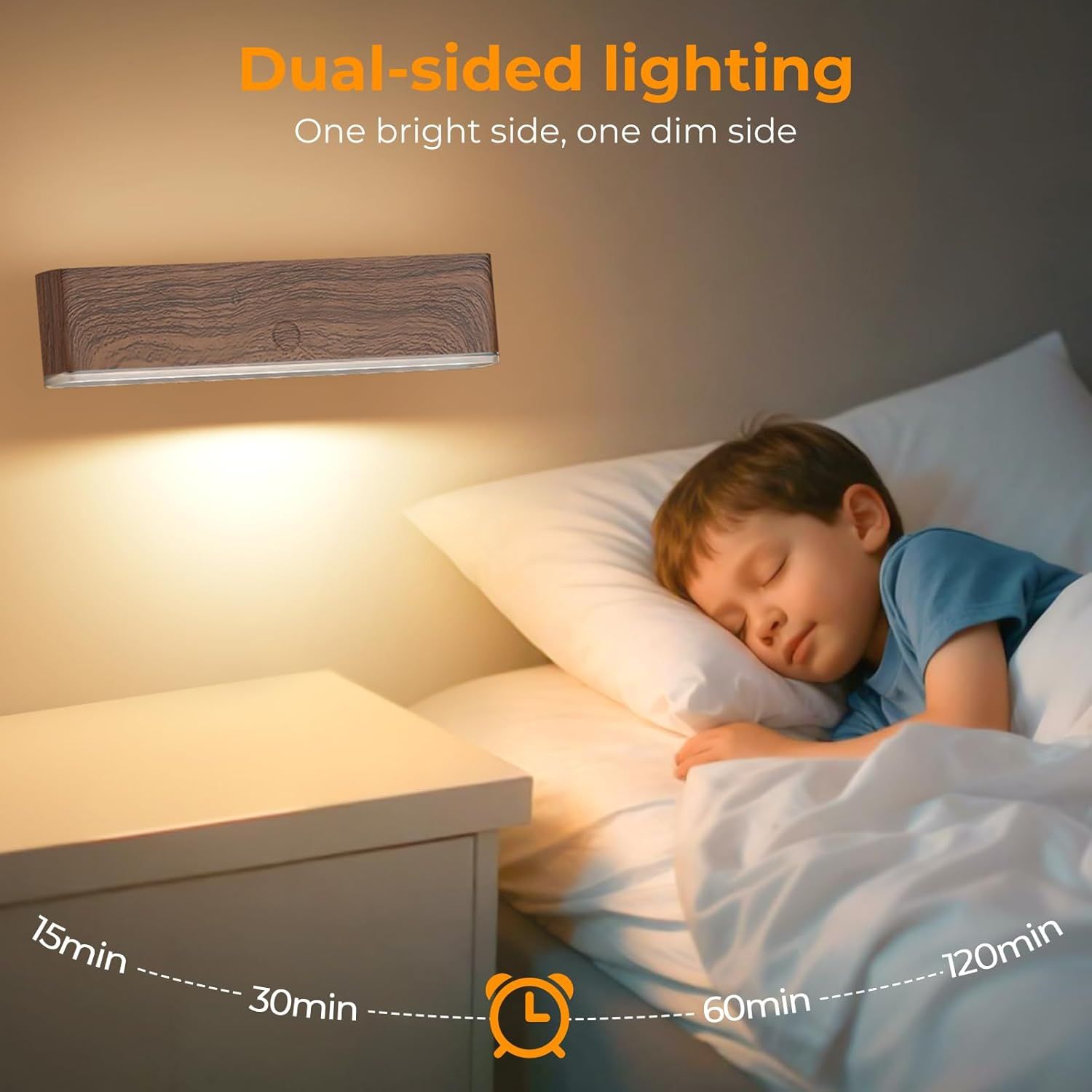 Magnetic Wireless Battery Operated Wall Sconce