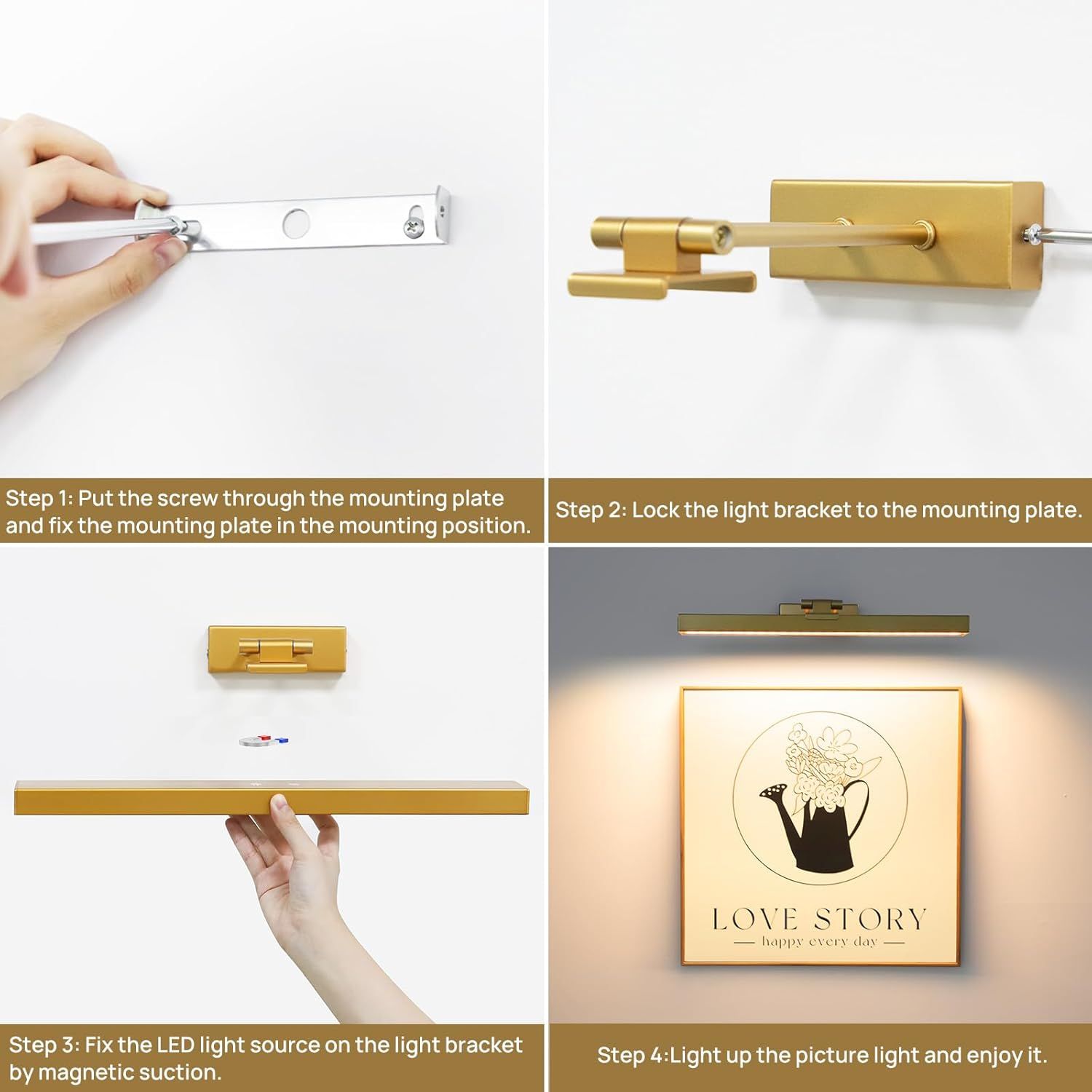 Picture Light Battery Operated