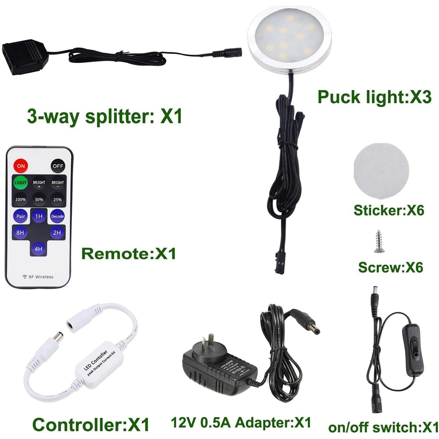 Dimmable LED Under Cabinet Lighting