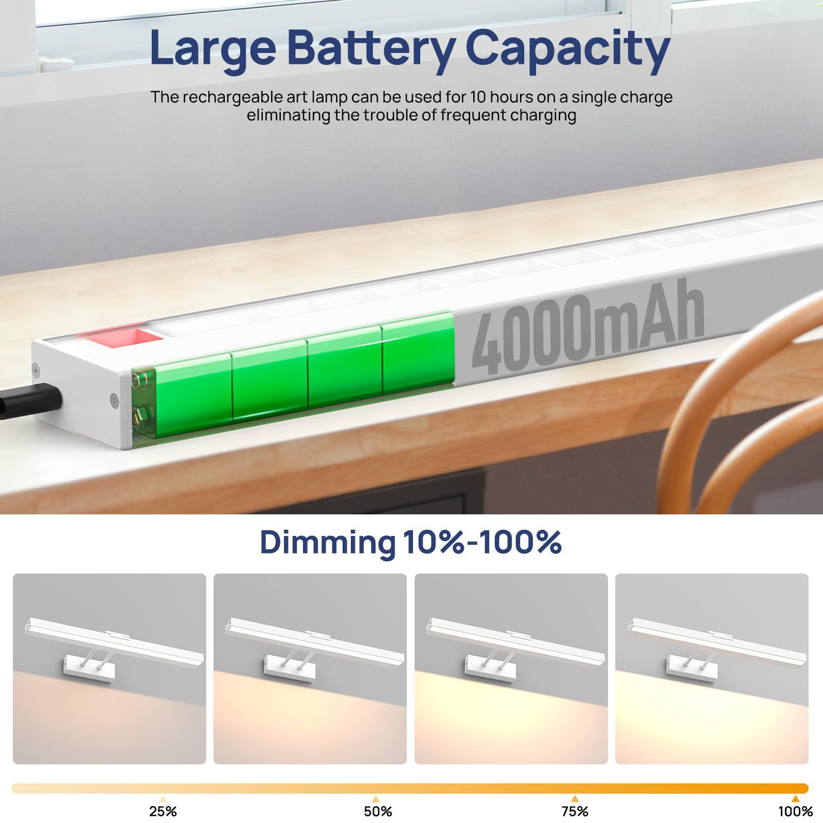 Picture Light Battery Operated
