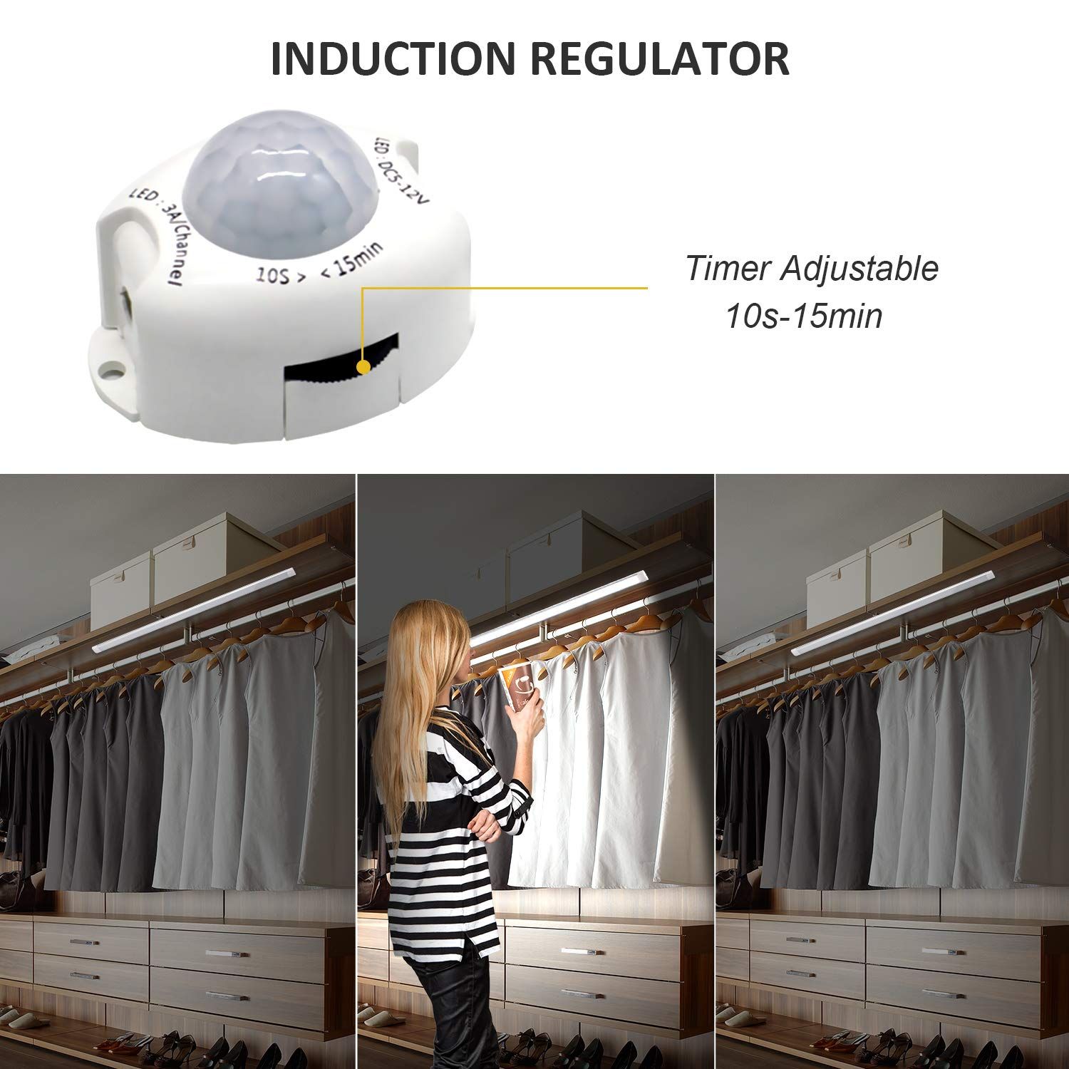 LED Motion Sensor Cabinet Light