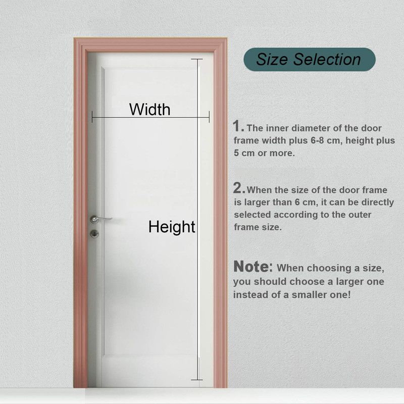 Magnetic Door Screens - 90x210 cm Self-Closing - High-Density Insect Mesh - No Drilling Required - White