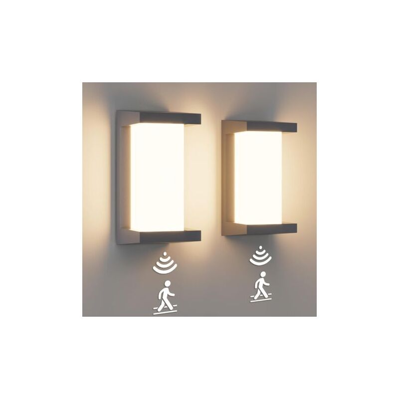 2 Pack Wall Light with Motion Sensor 2 Pack Wall Light with Motion Sensor