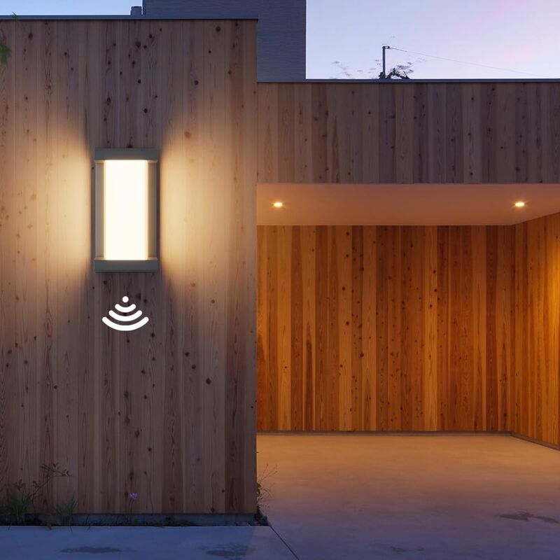 2 Pack Wall Light with Motion Sensor