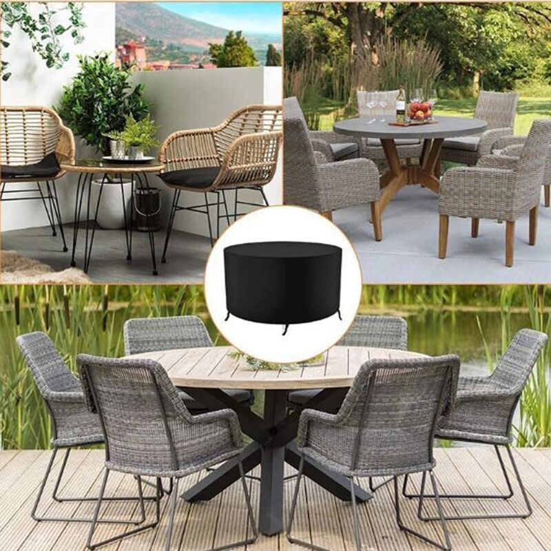 Round Garden Furniture Cover