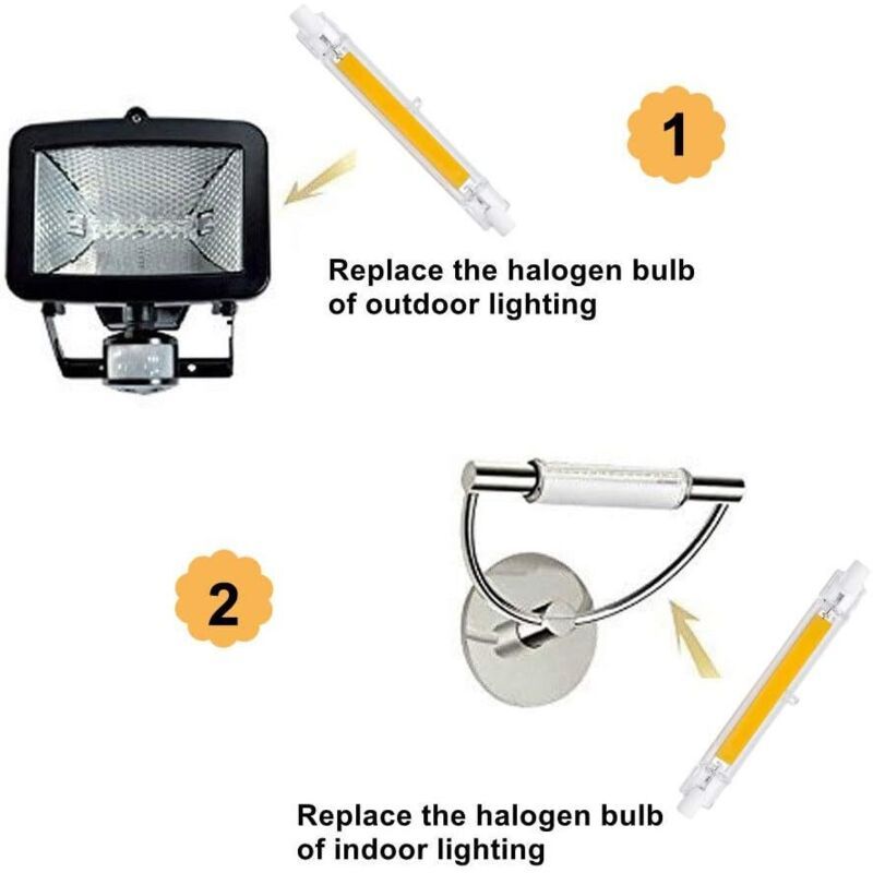 2 Pack R7S LED Bulb