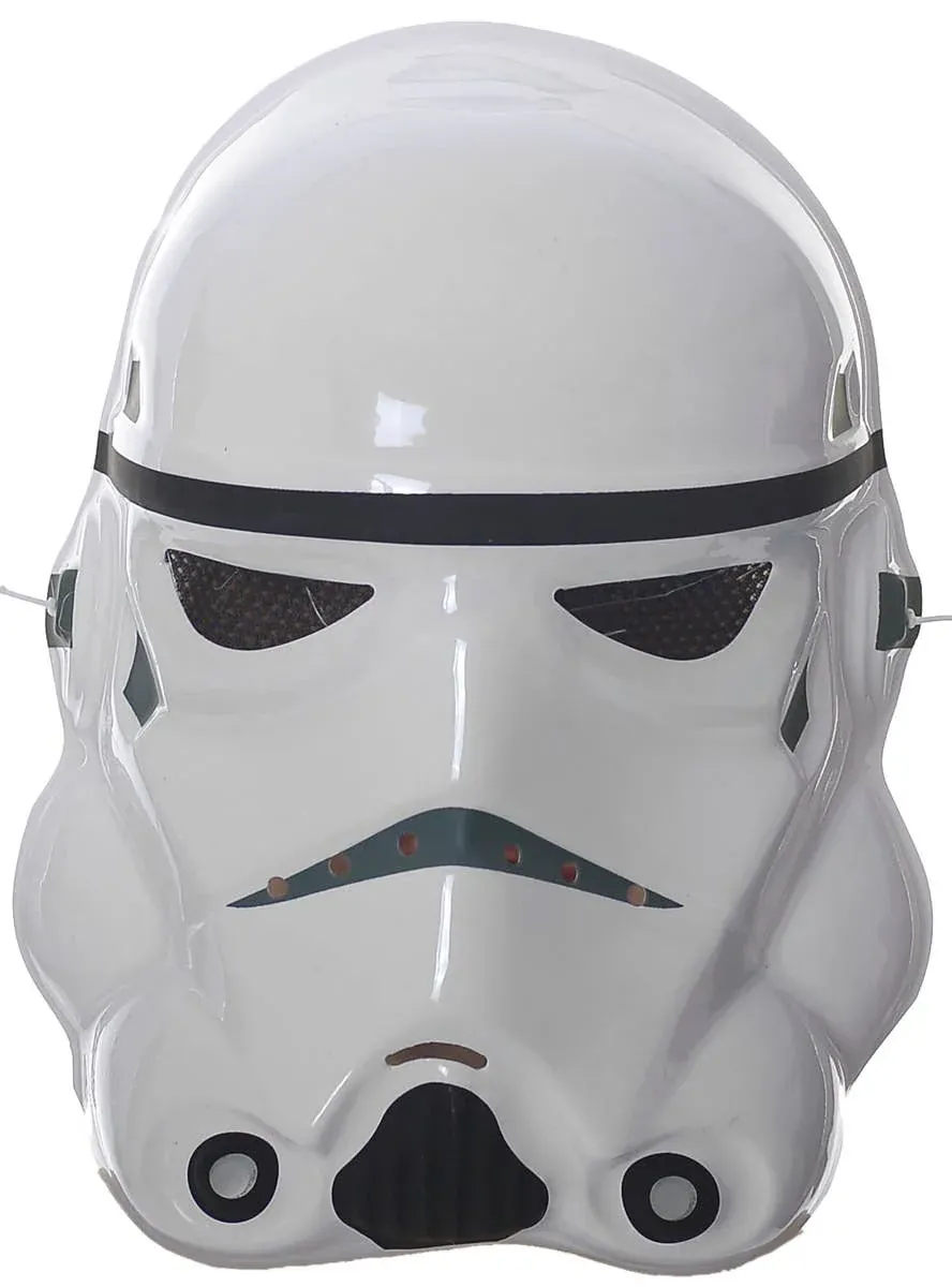 Space Wars Clone White Costume Mask