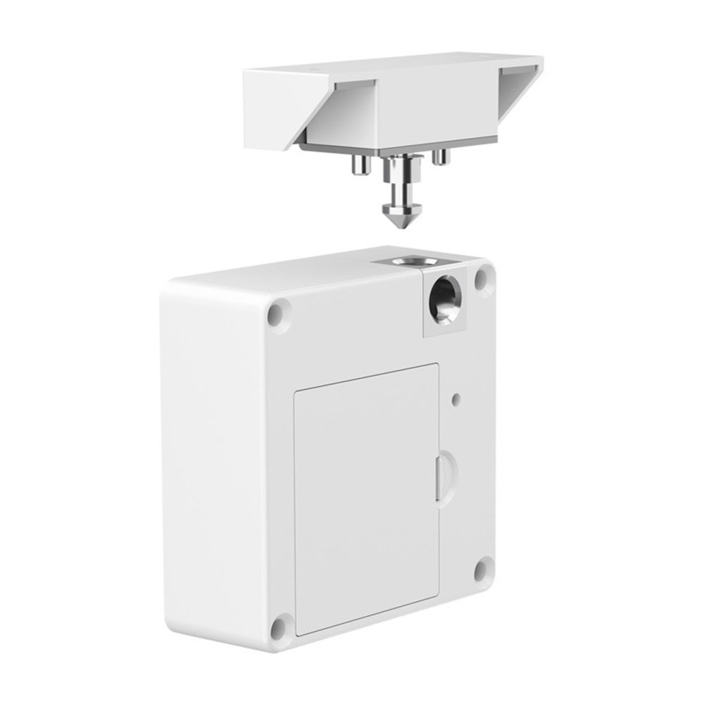 Drawer Lock Works , Smart Cabinet Locks Hidden Magnetic Lock Locker, for Secret Storage Compartment Furniture,NFC Wooden Cupboard Wardrobe