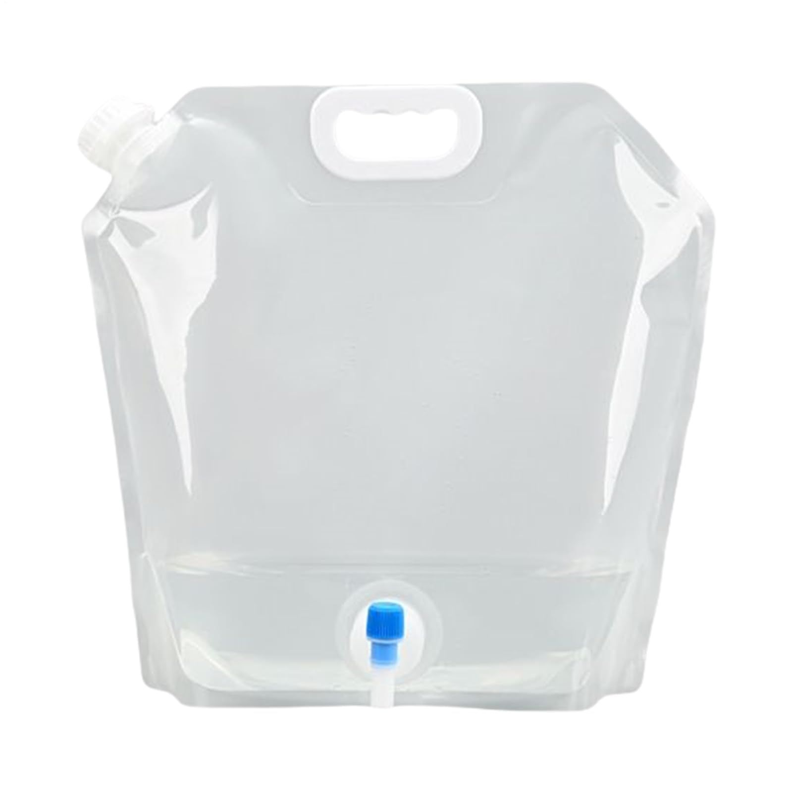 2 pack Collapsible Water Container Bag Outdoor Water Grade Water Jug Folding Water Storage Bag for Camping Hiking & Survival Kit Sport 5L
