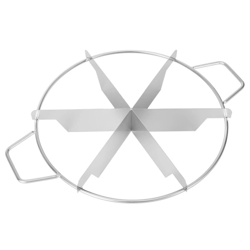 Stainless Steel Pie Cutter | 6-Slice Pie Cutter | Creates Beautifully Uniform Slices of Pie | Pie Cutters Medium