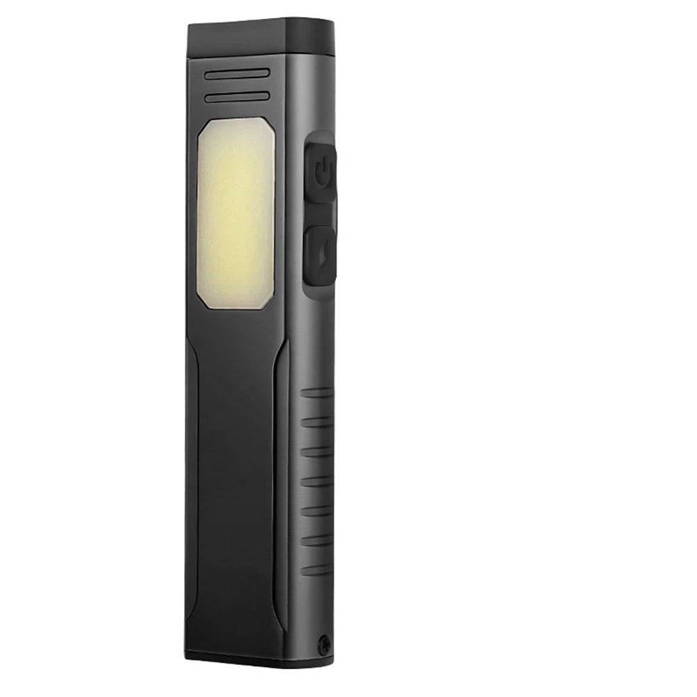 Rechargeable LED Flashlight 7 Modes for Home, Outdoor, Rechargeable Flashlight with Sound Beeper,Camping, Emergency (Black)