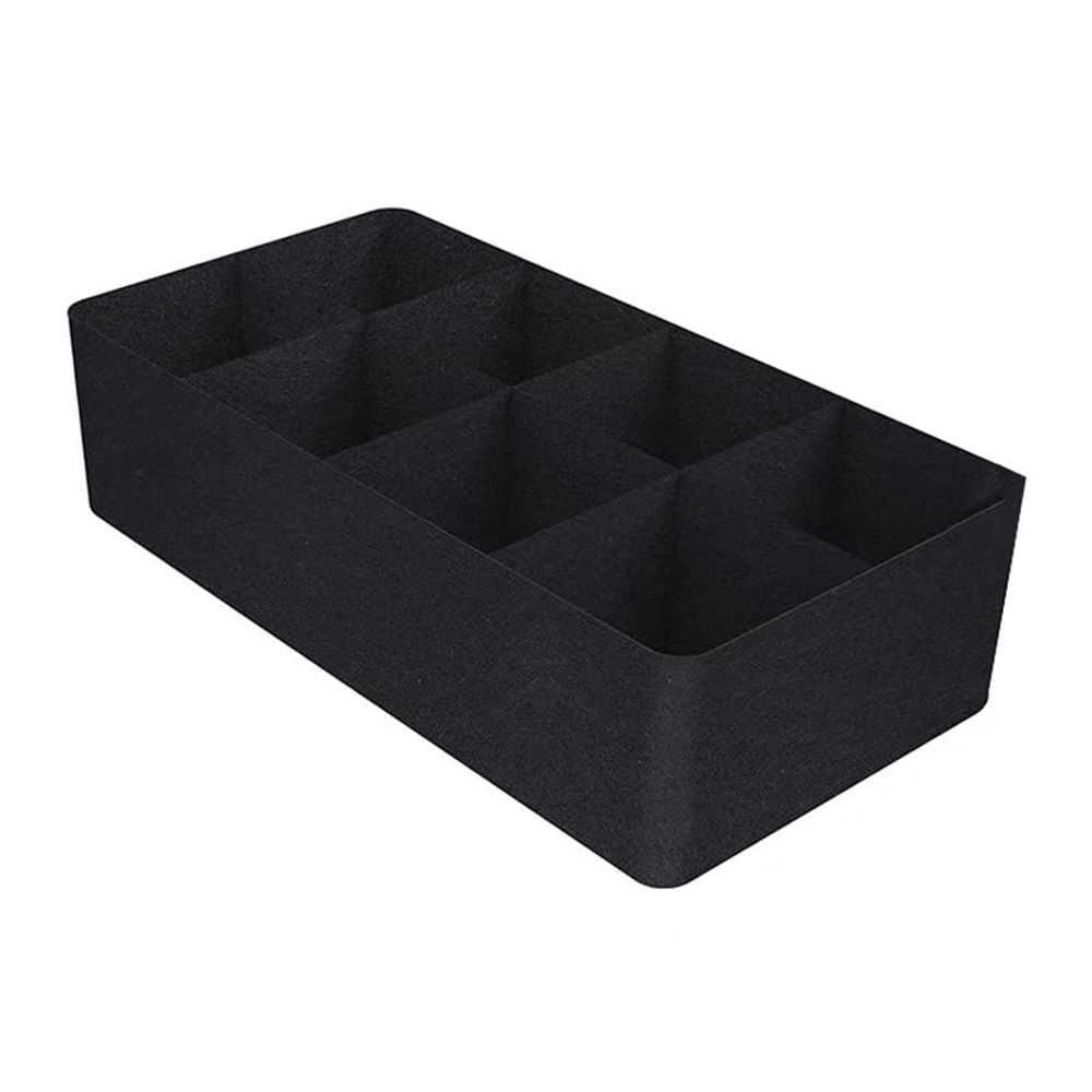 Raised Garden Bed, 128 Gallon 8 Grids Plant Grow Bags, 3 x 6 FT Planter Raised Beds for Growing Vegetables Potatoes Flowers, Rectangle Planting Container for Outdoor Gardening
