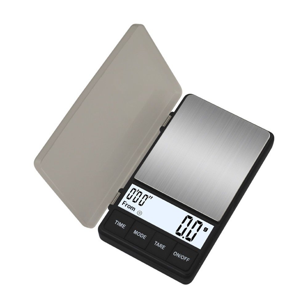 Espresso Scale with Timer 1000g/0.1g Drip Coffee Scale, Small and Handy Barista Scale, Brew Drip Tray Coffee Scale, Convenient Digital Pocket Scale