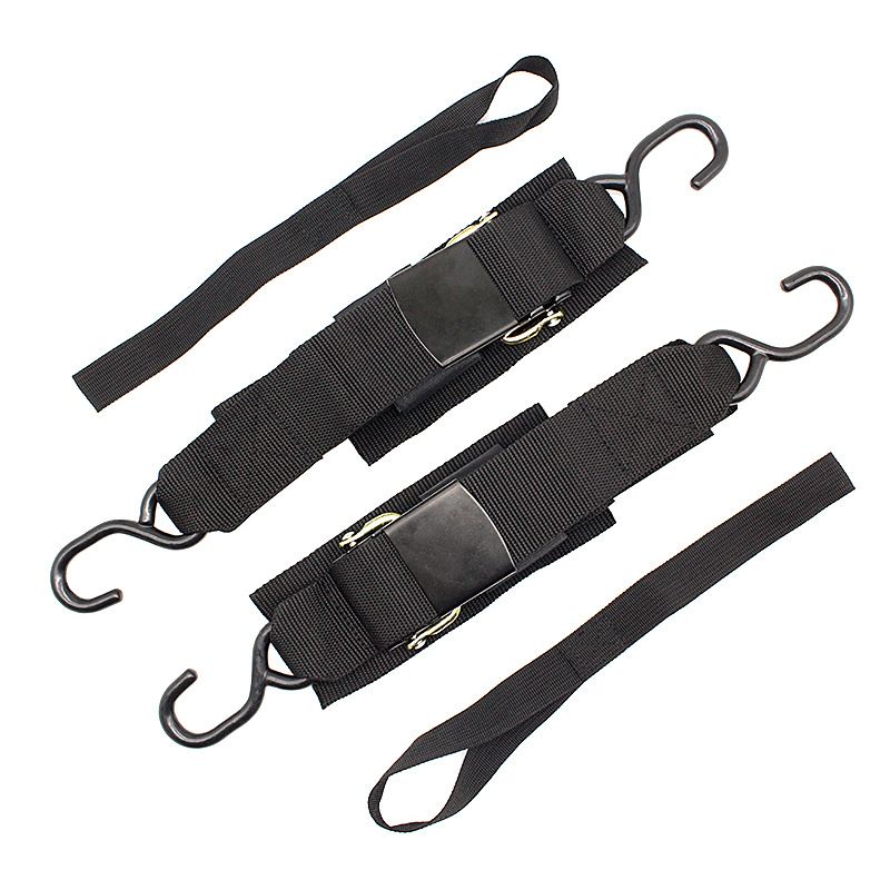 Transom Tie Down Straps β Heavy-Duty Boat Trailer Straps for Bass Boats, Jet Skis & More, Secure Fit, Easy to Use - Marine Boat Accessories