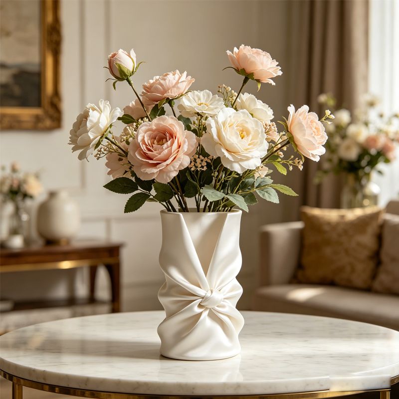 3D printed bow art vase 3D printed bow art vase