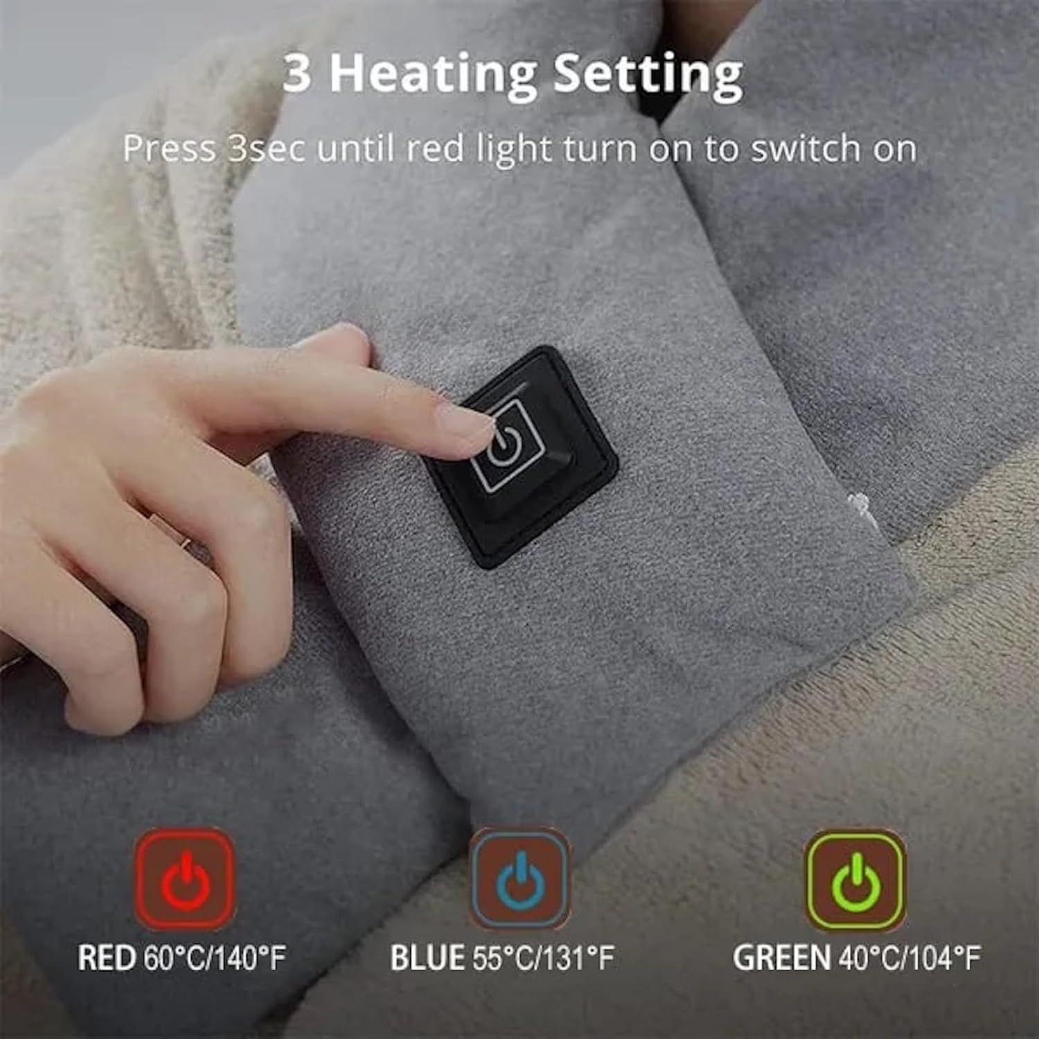 Heated Scarf for Women & Men