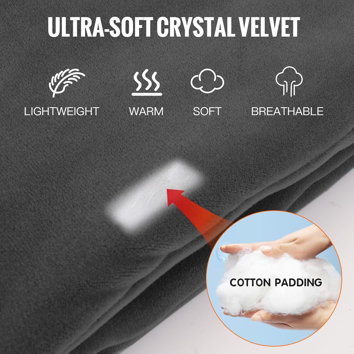 Heated Scarf for Women & Men