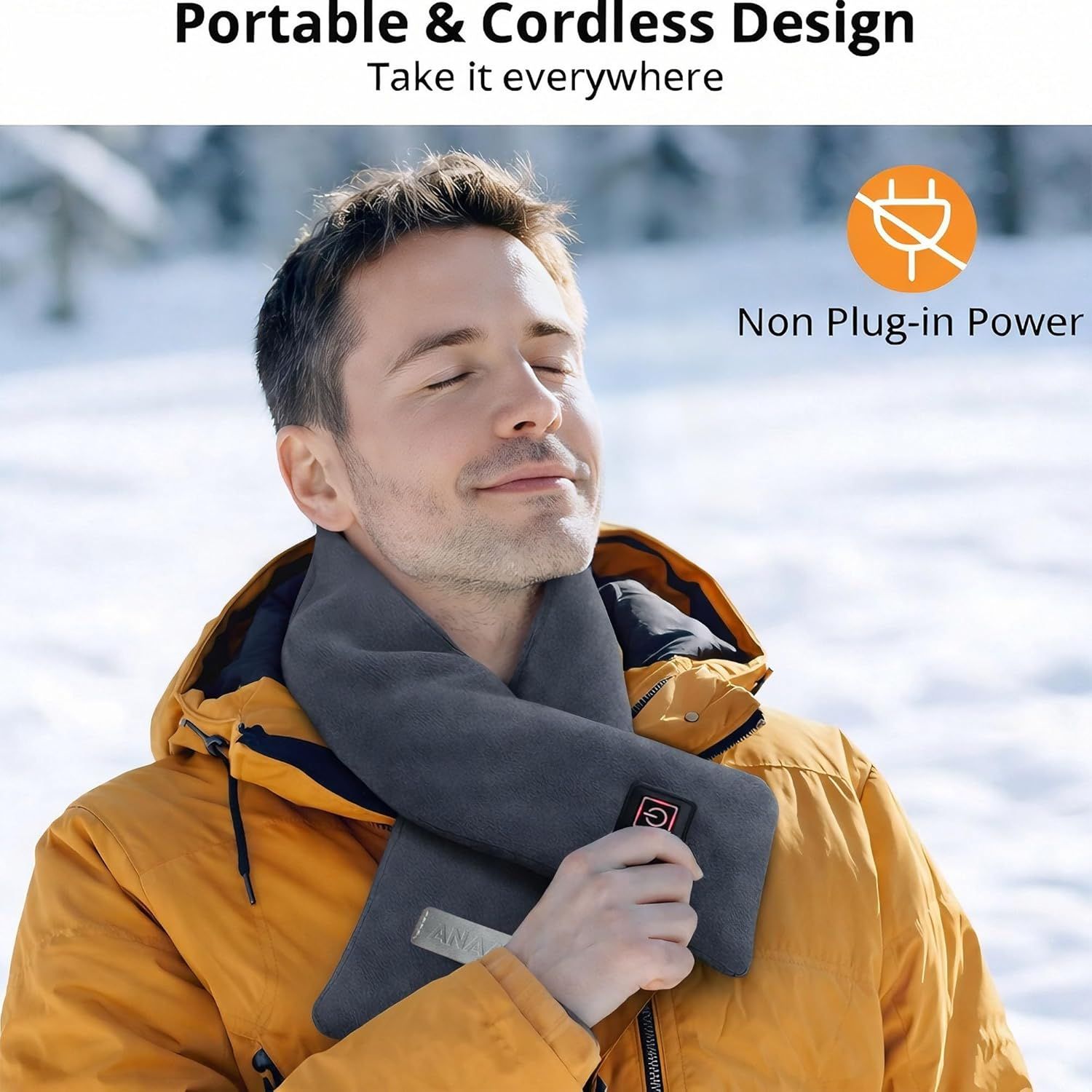 Heated Scarf for Women & Men