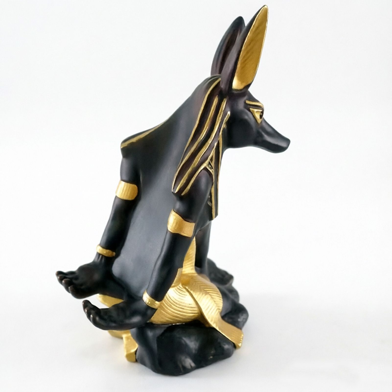 Ancient Egyptian Anubis Wine Rack - Creative Resin Craft Wine Bottle Holder