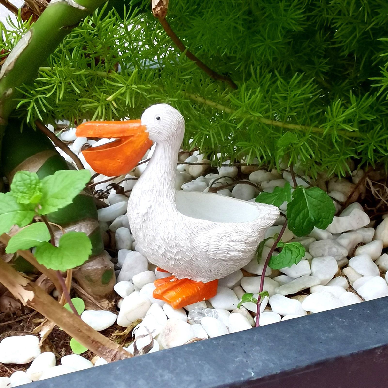 Cute Pelican Planter Pot