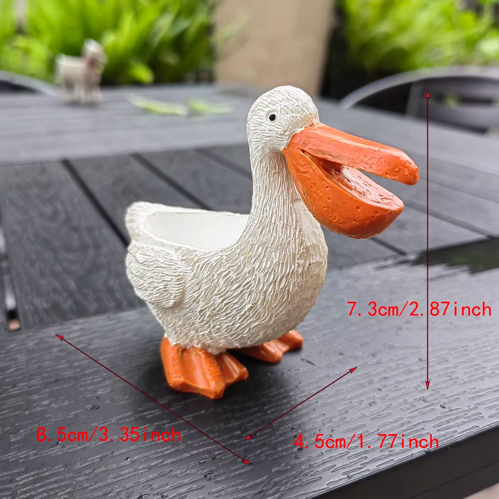 Cute Pelican Planter Pot