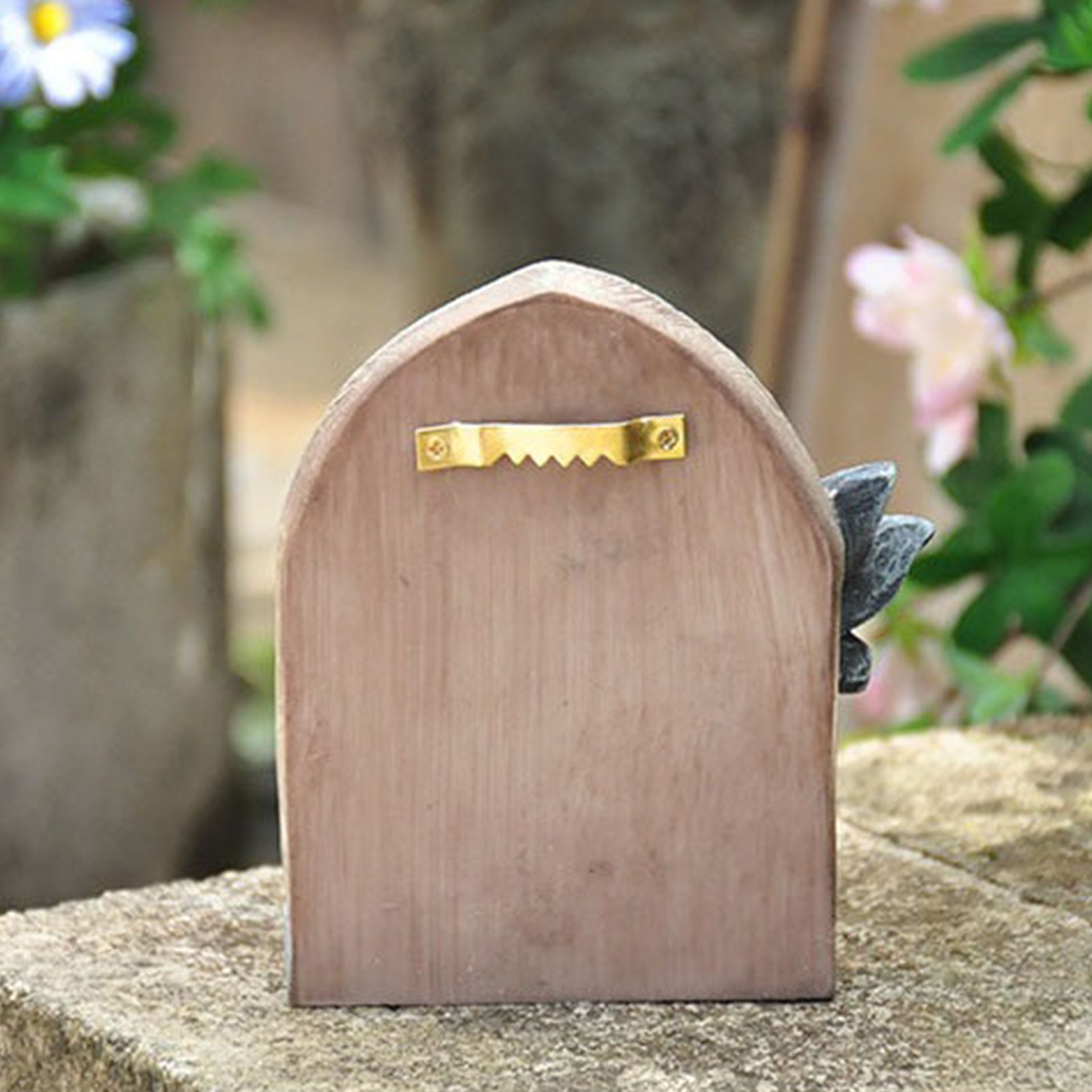 Whimsical Fairy Door Garden Statue Enchanting Outdoor & Indoor Decor for Flower Beds