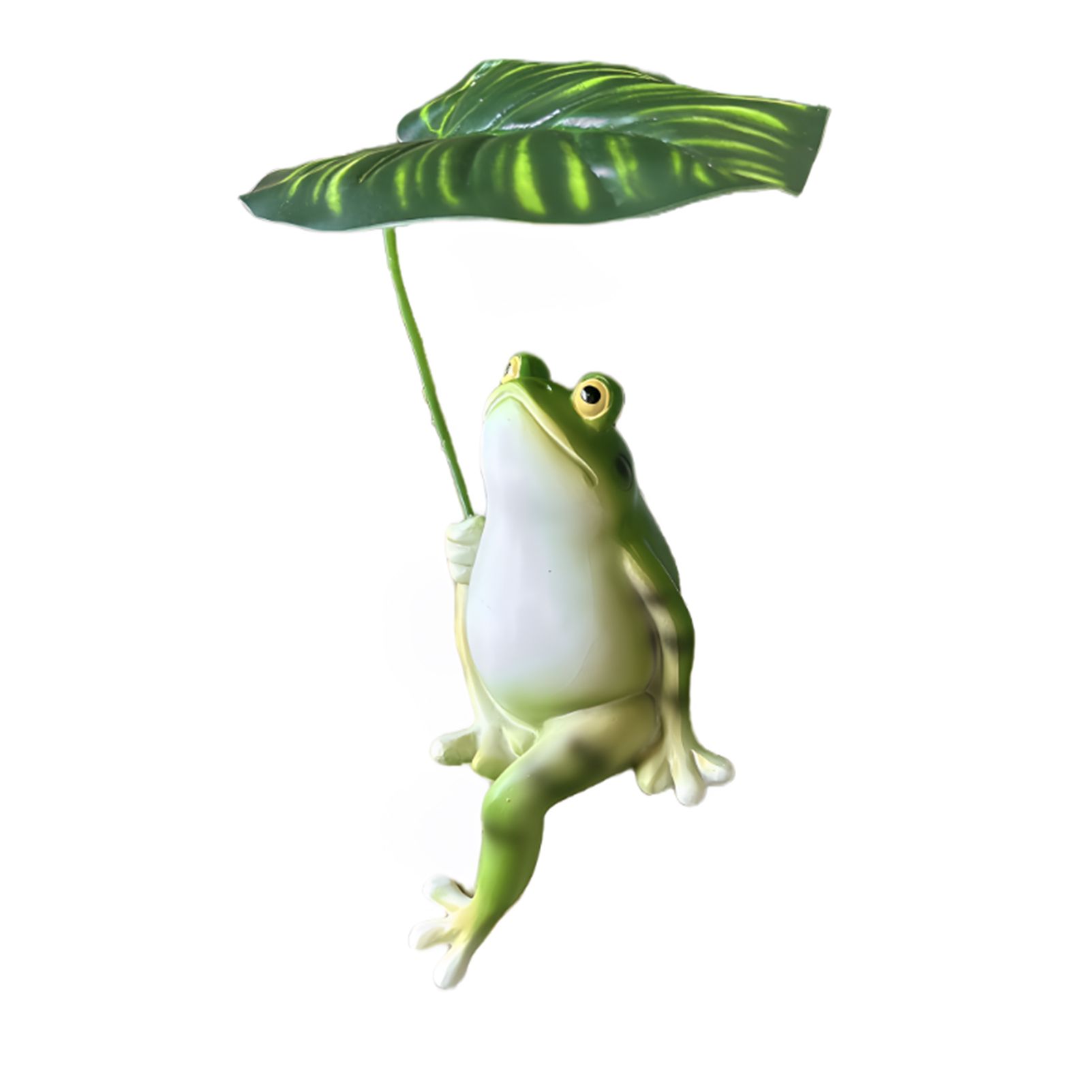 Creative Umbrella Frog Resin Figurine - Outdoor Patio Garden Balcony Decor Creative Umbrella Frog Resin Figurine - Outdoor Patio Garden Balcony Decor