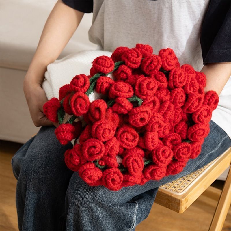 33 Red Rose Bouquet Blanket Diameter Approximately 80CM 33 Red Rose Bouquet Blanket Diameter Approximately 80CM