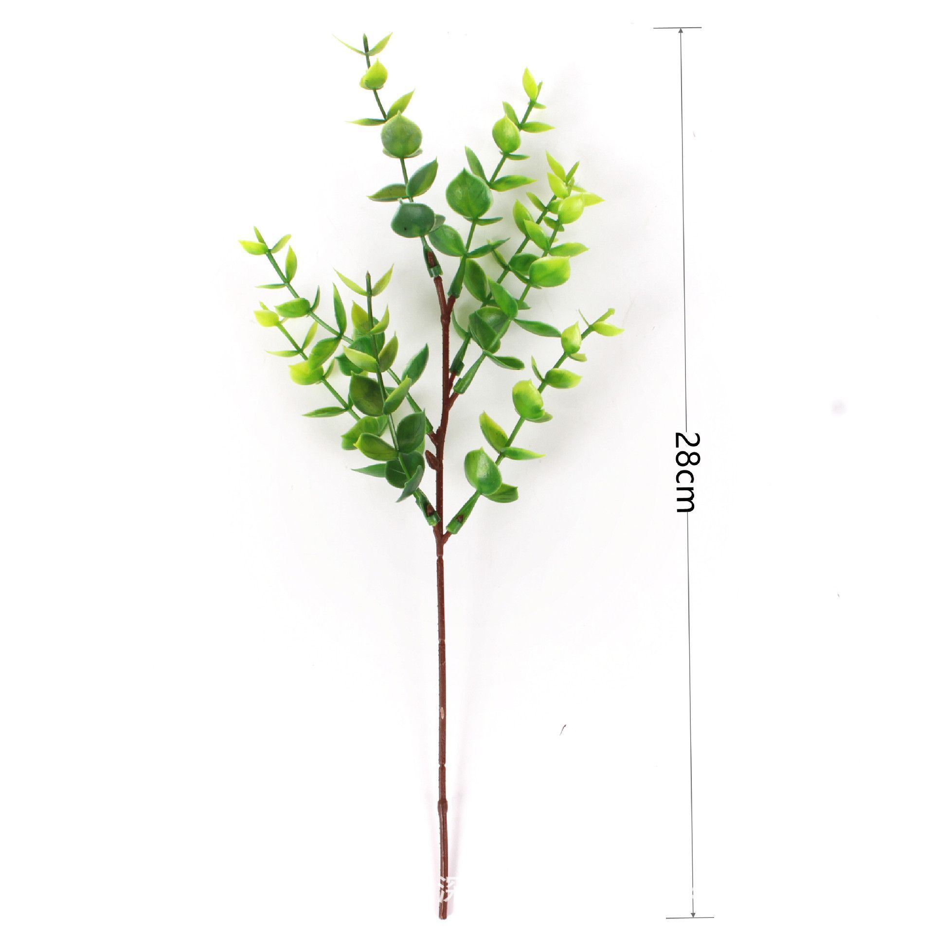 Artificial-flower-Eucalyptus-28cm-bright-green-1piece