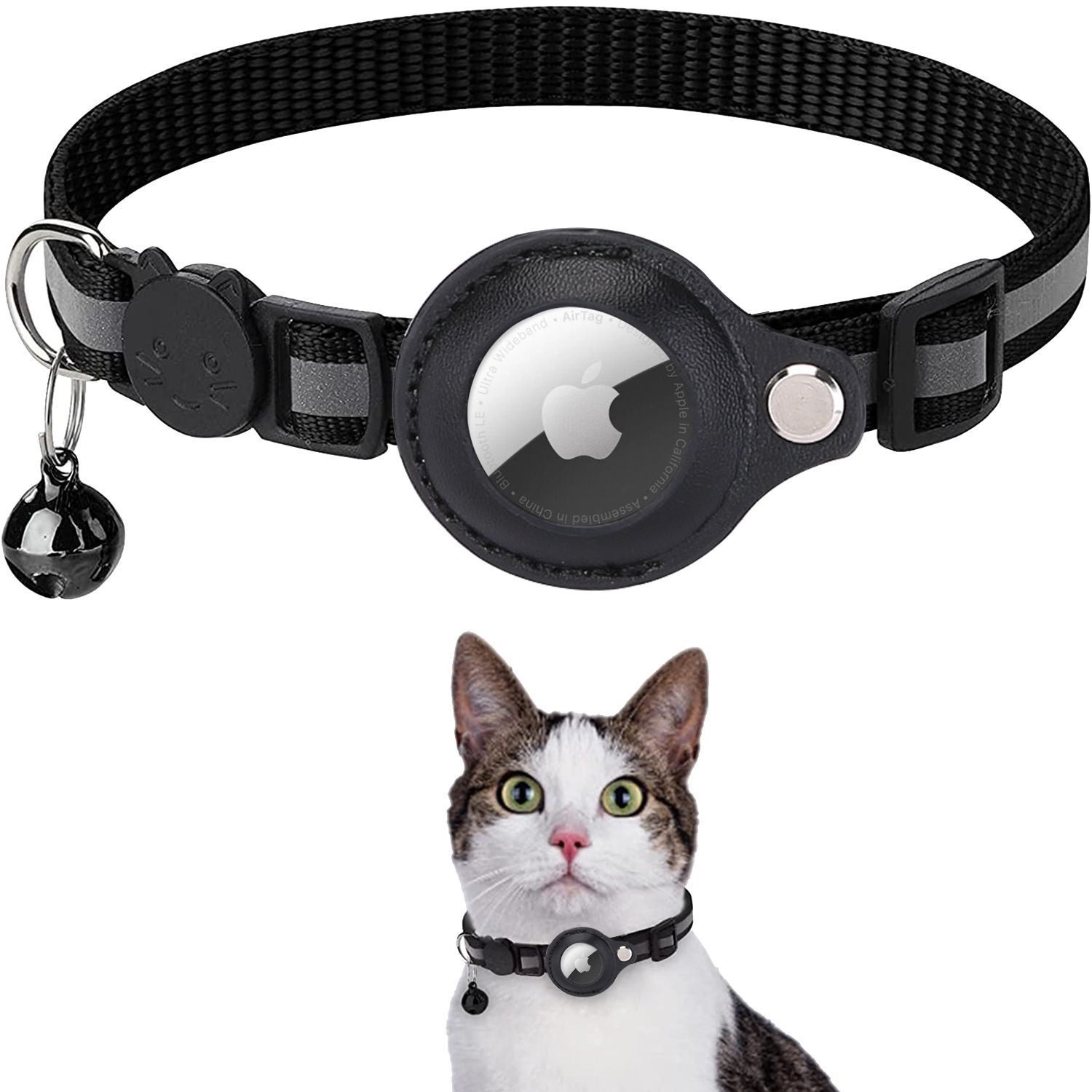 Pet positioning neck collar-Black