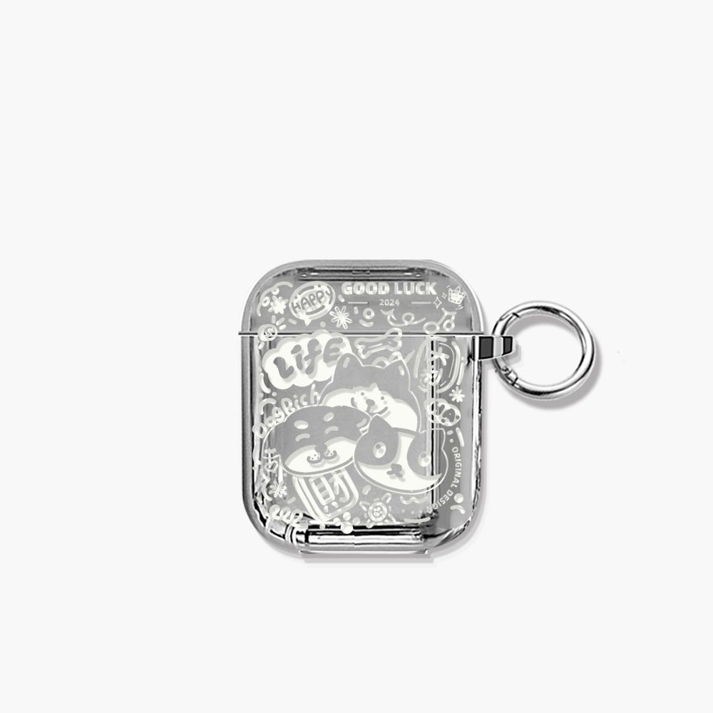 Three Dogs Graffiti-AirPods 2