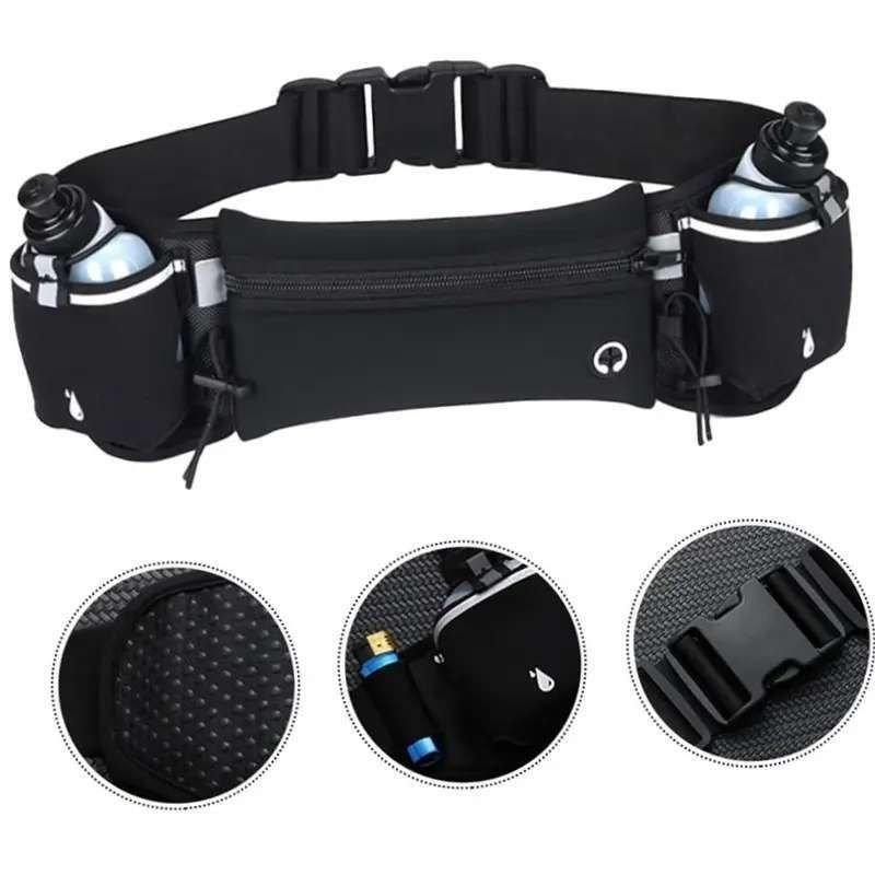 Running Belt with Water Bottles for Active People Running Belt with Water Bottles for Active People