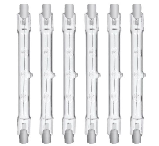 5-pack R7s Halogen Linear Light Bulbs 300W 230V