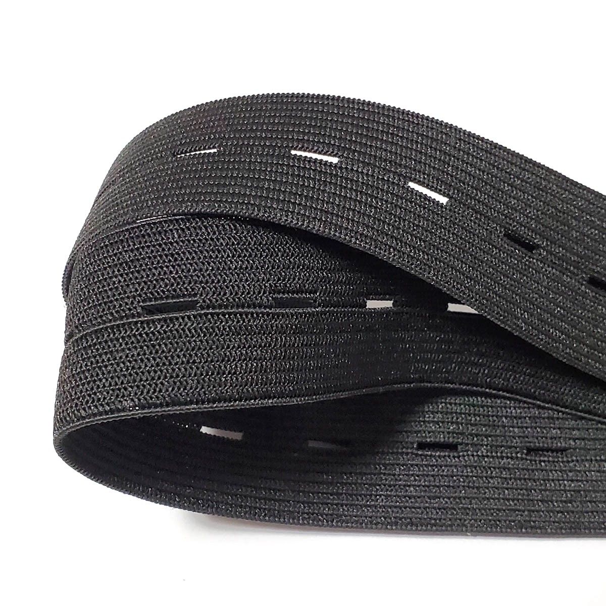 2m Elastic Buttonhole Band