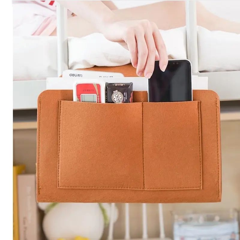 Felt Storage Bag Pouch Bed