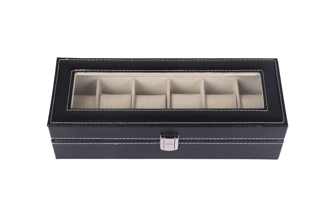 6 Watch Box Luxury Storage Case
