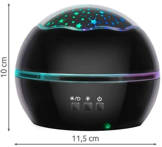 Galaxy Lamp Star Projector with Underwater Effect for Magical Atmosphere