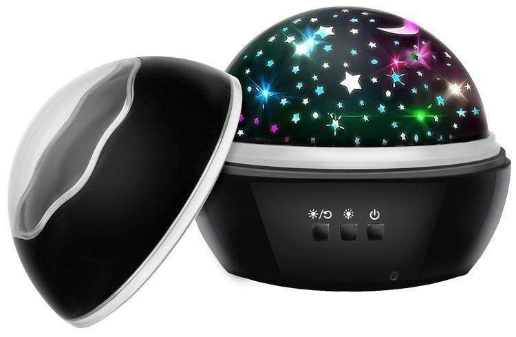 Galaxy Lamp Star Projector with Underwater Effect for Magical Atmosphere