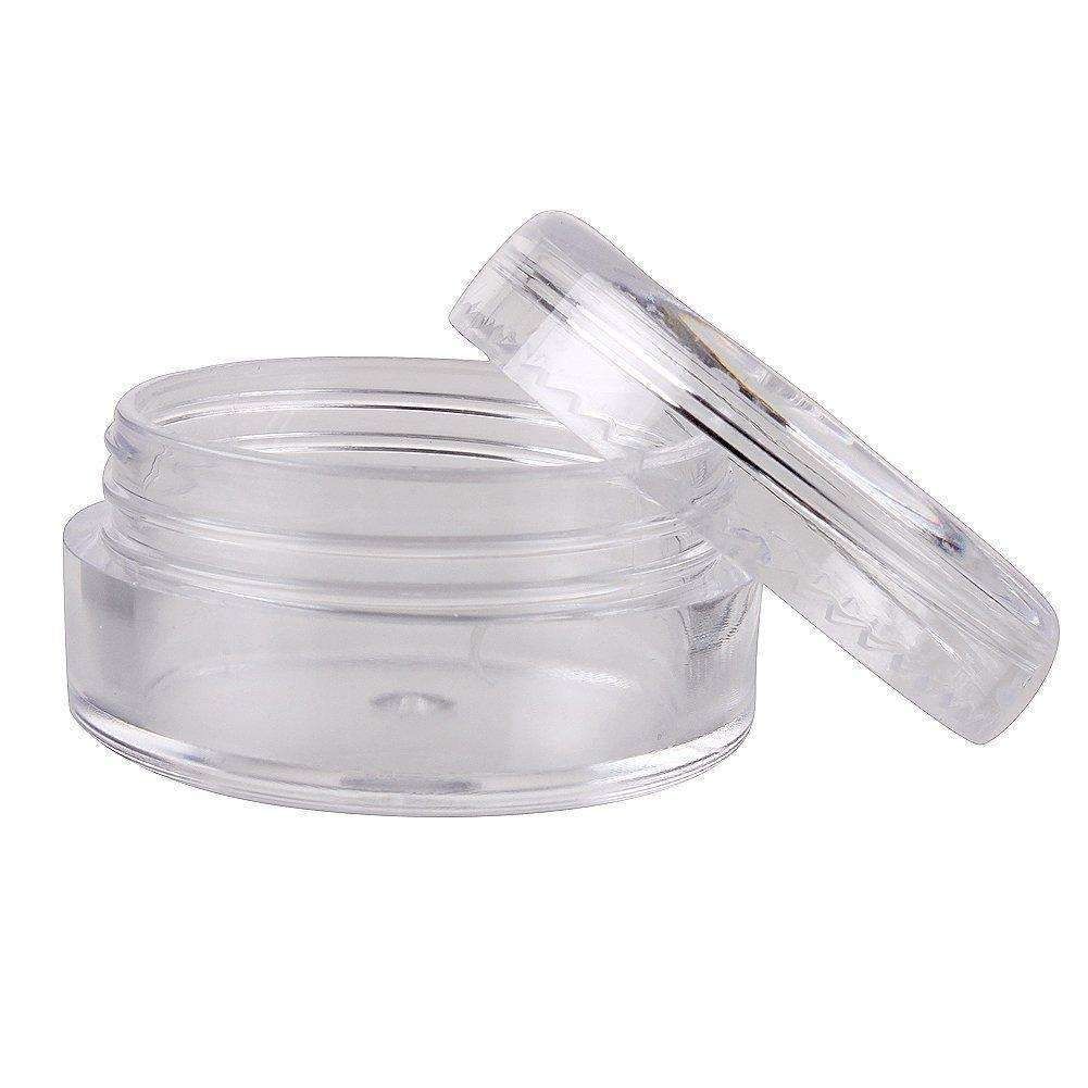 10pcs 5ml transparent storage jars