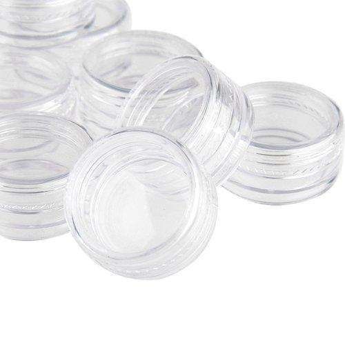10pcs 5ml transparent storage jars