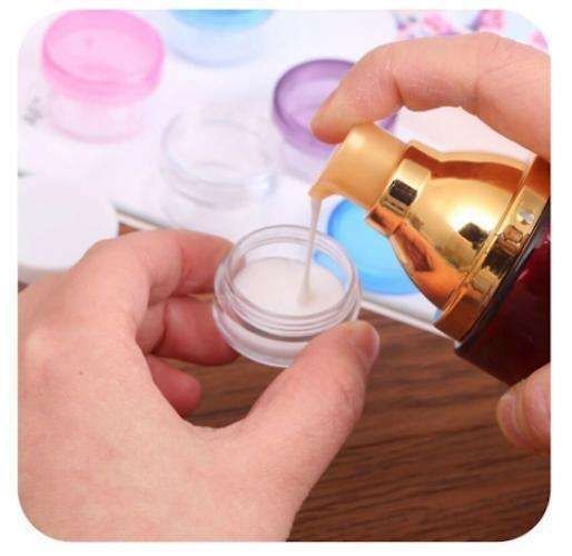 10pcs 5ml transparent storage jars