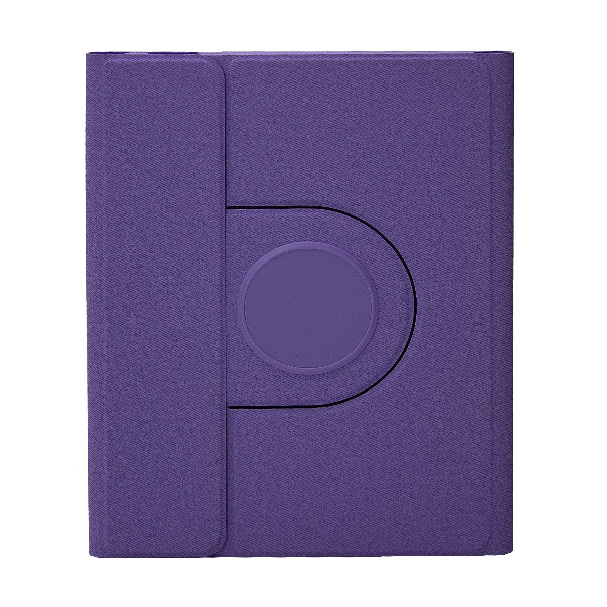 SENYOSON Purple iPad Case for 9.7 Inch iPad 5th/6th Generation & iPad Air 2, Detachable Magnetic Rotating Stand Cover with Honeycomb Back Panel Cooling, Snug Fit Protective Case