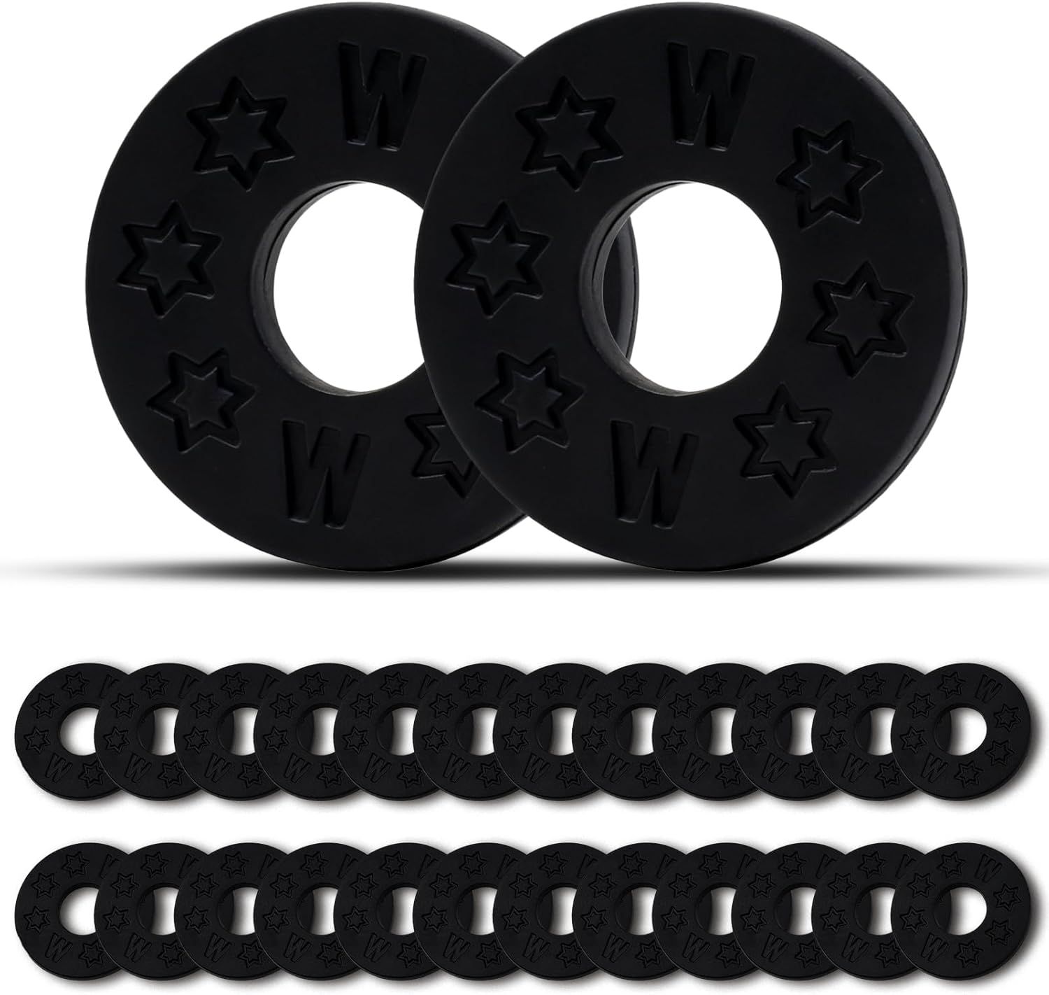 12Pair Rubber Strap Locks For Guitar, 0.98'' Guitar Strap Blocks/Silicone Strap Locks Guitar, Blocks Guitar Locks Strap Protector, Premium Silicone Safety Lockings, Acoustic Guitar Strap Adapter